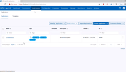 HCL Launch Application Panel